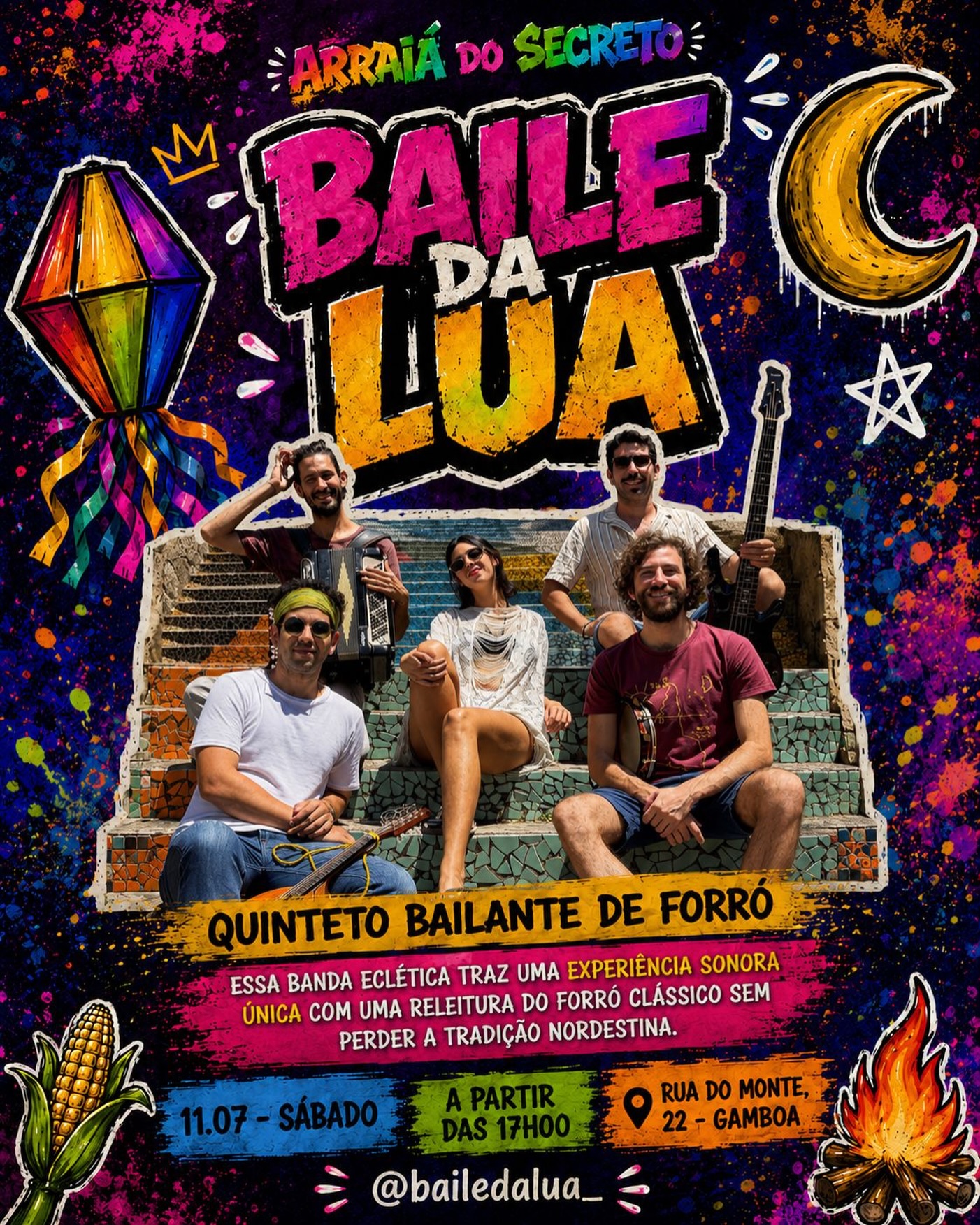 Flyer: Arraiá do Secreto