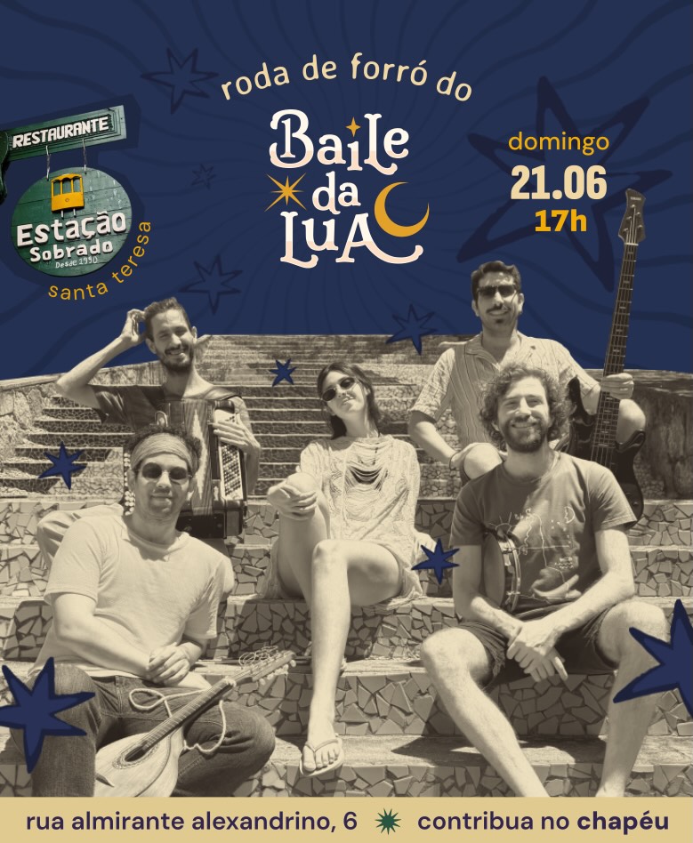 Flyer: Roda de forró do Baile da Lua
