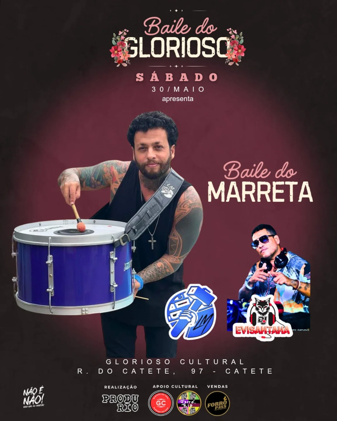 Flyer: Baile do Marreta