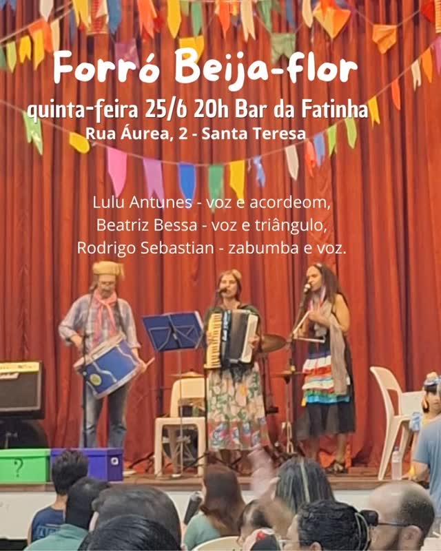 Flyer: Forró Beija-Flor