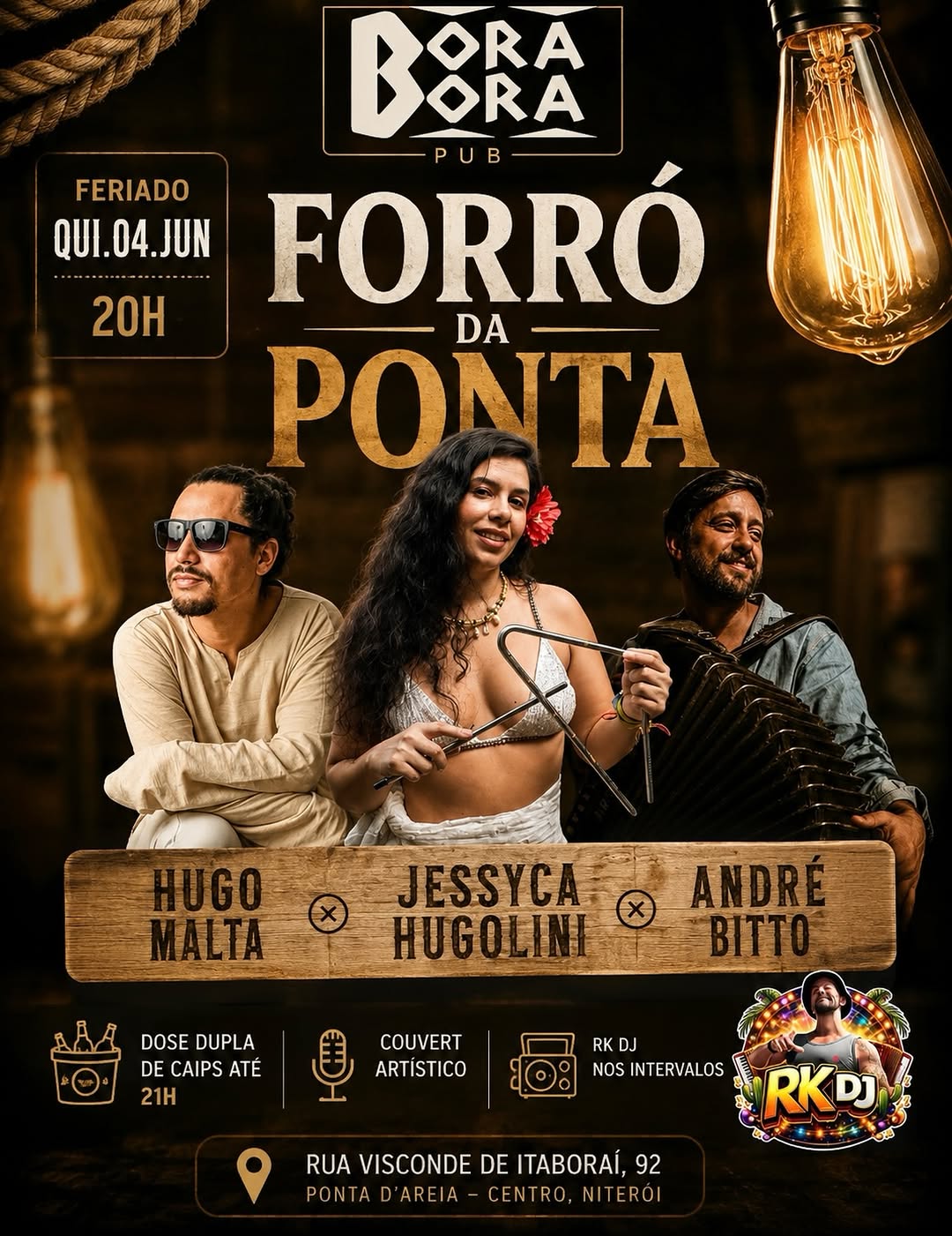 Flyer: Forró da Ponta