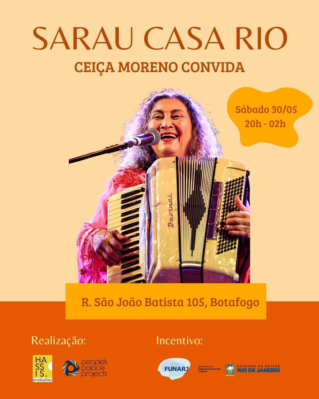 Flyer: Sarau Casa Rio