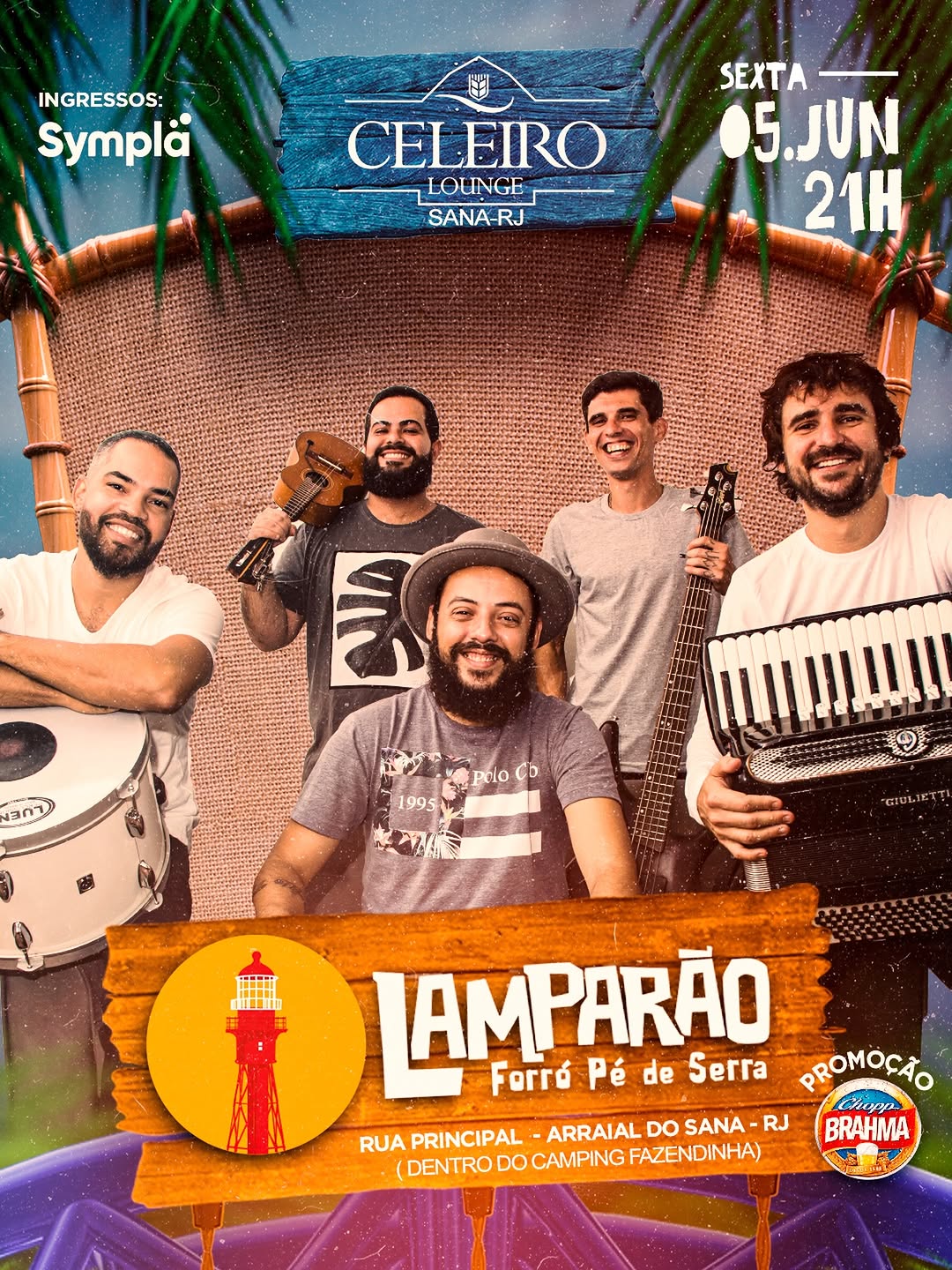 Flyer: Lamparão no Celeiro Lounge