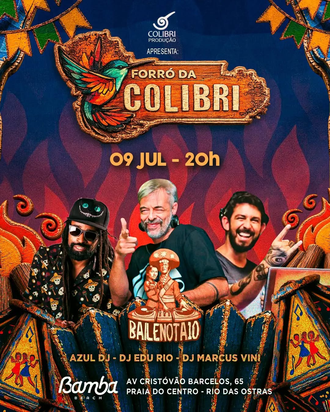 Flyer: Forró da Colibri