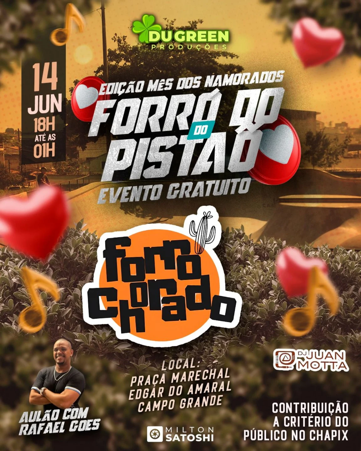Flyer: Forró do Pistão