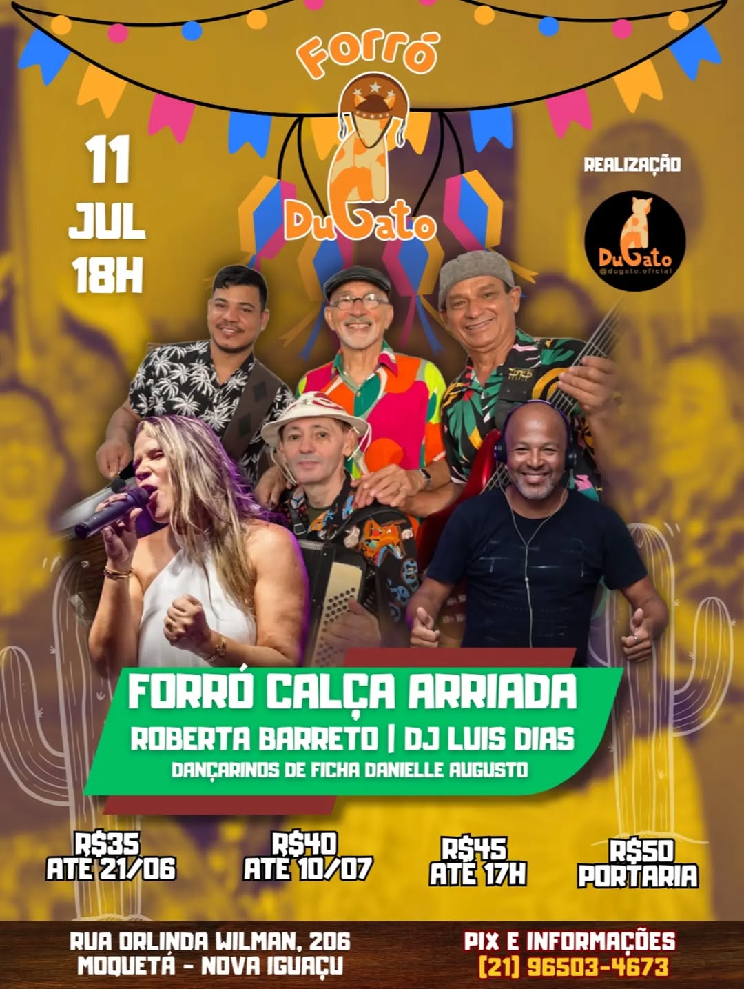 Flyer: Forró Calça Arriada