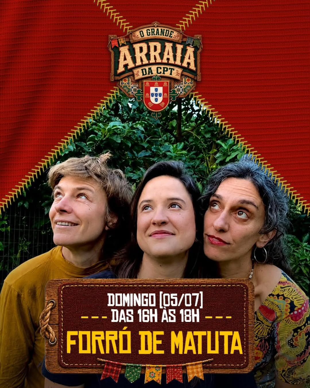 Flyer: Grande Arraiá da Casa de Portugal Teresópolis