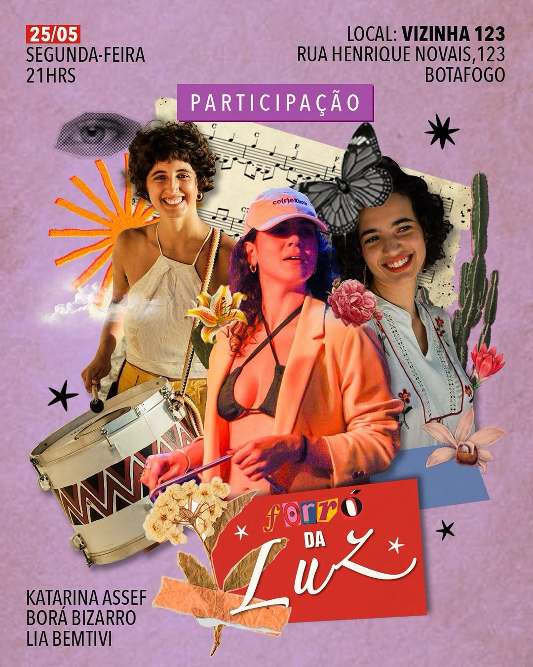 Flyer: Forró da Luz