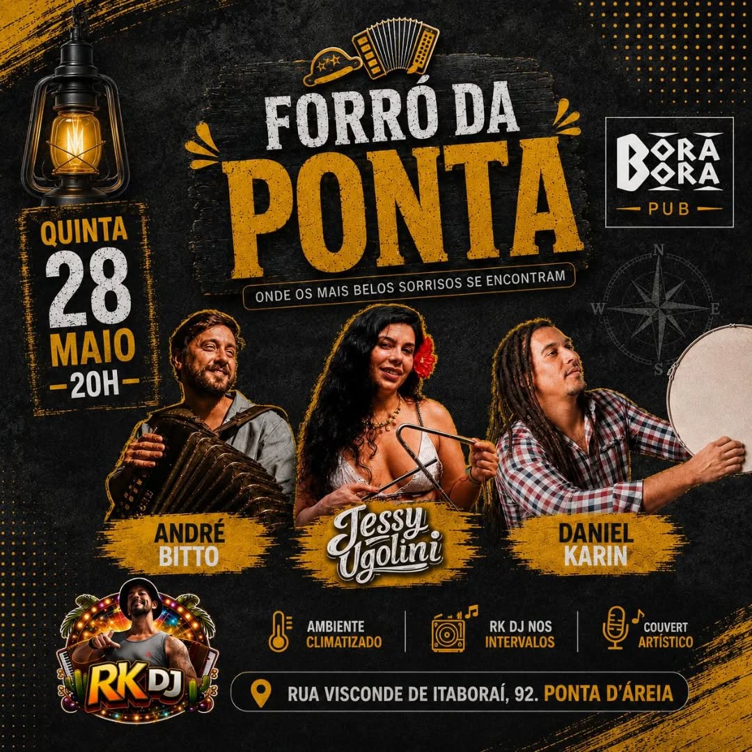 Flyer: Forró da Ponta