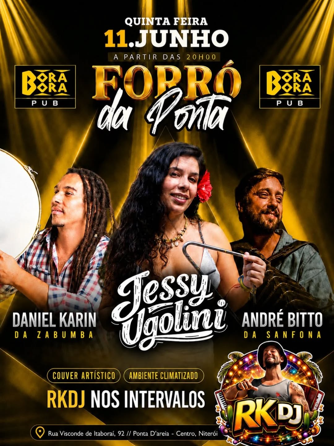 Flyer: Forró da Ponta