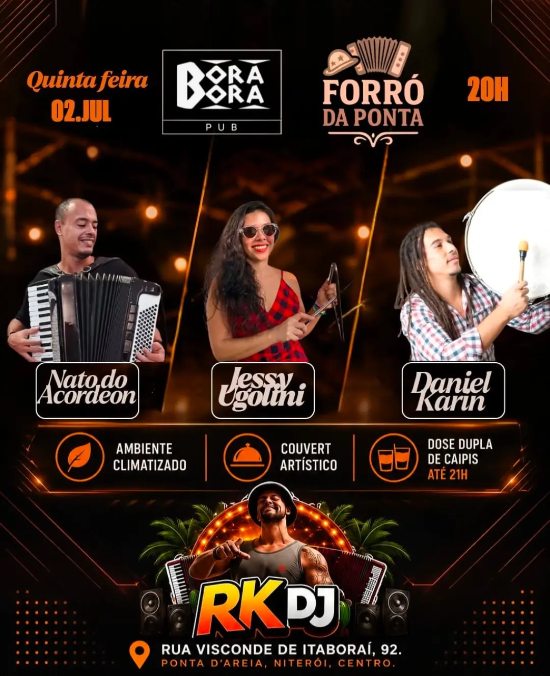 Flyer: Forró da Ponta