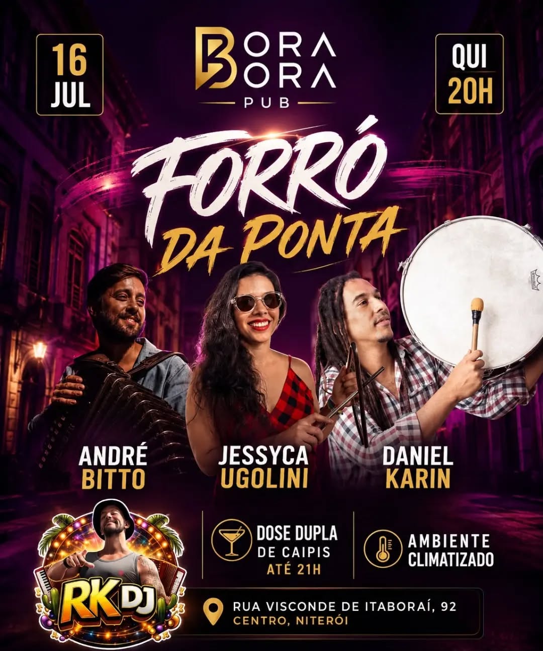 Flyer: Forró da Ponta