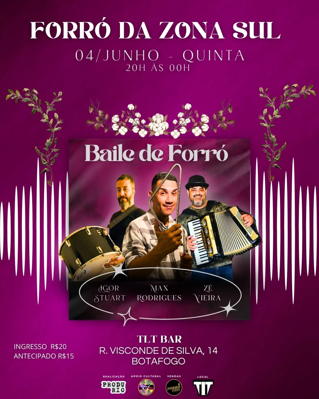 Flyer: Forró da Zona Sul