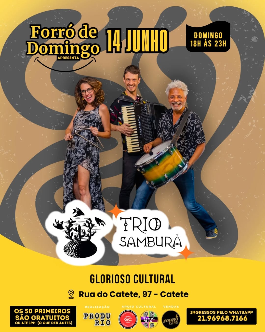 Flyer: Forró de Domingo