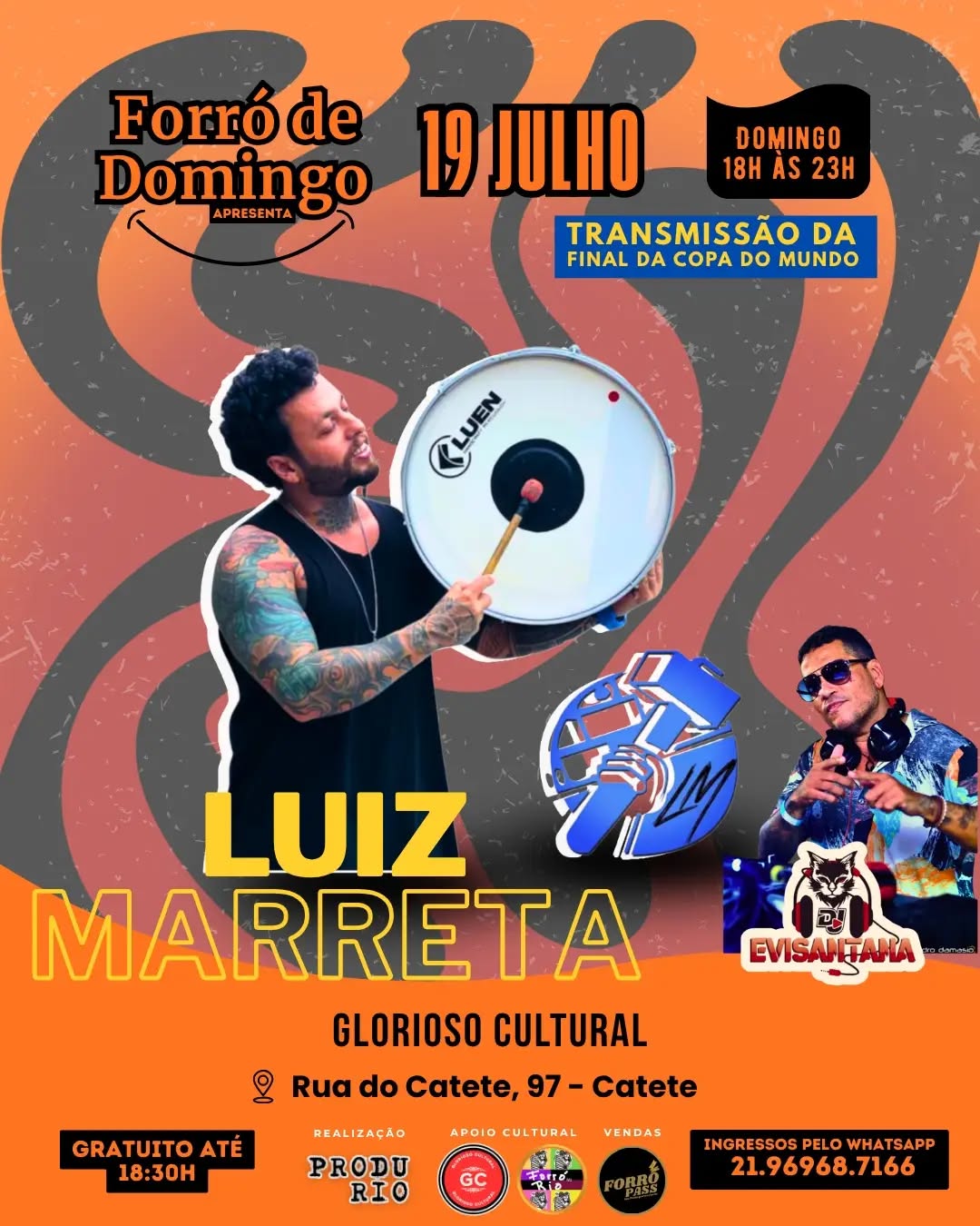 Flyer: Forró de Domingo