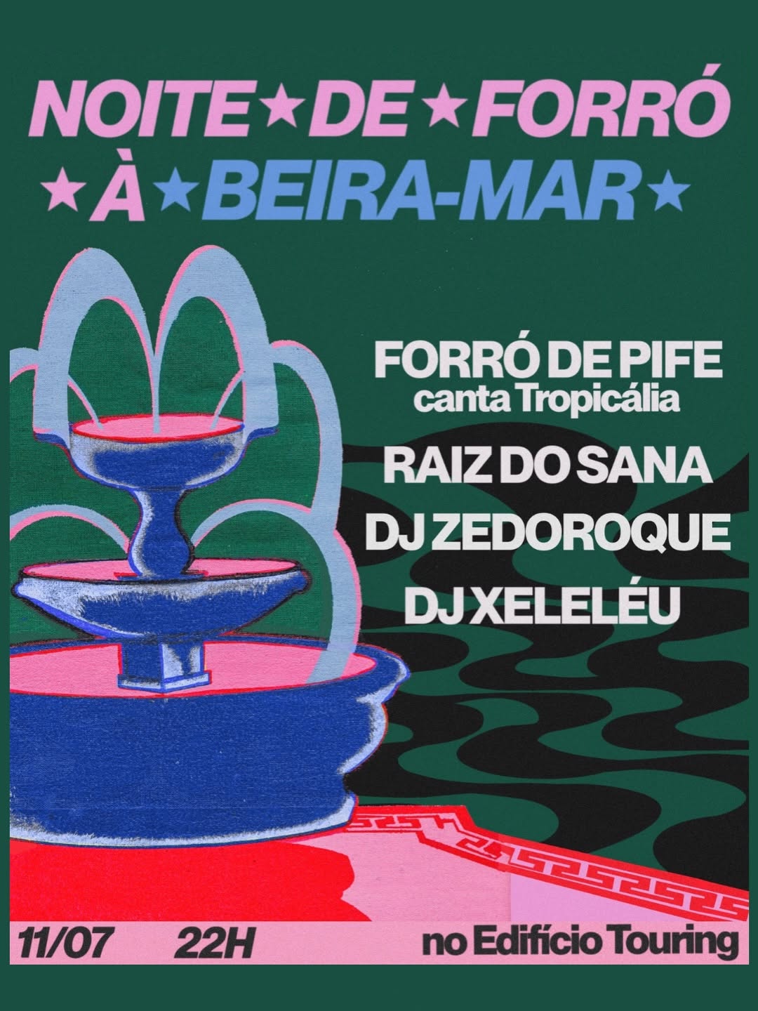Flyer: Forró à Beira Mar