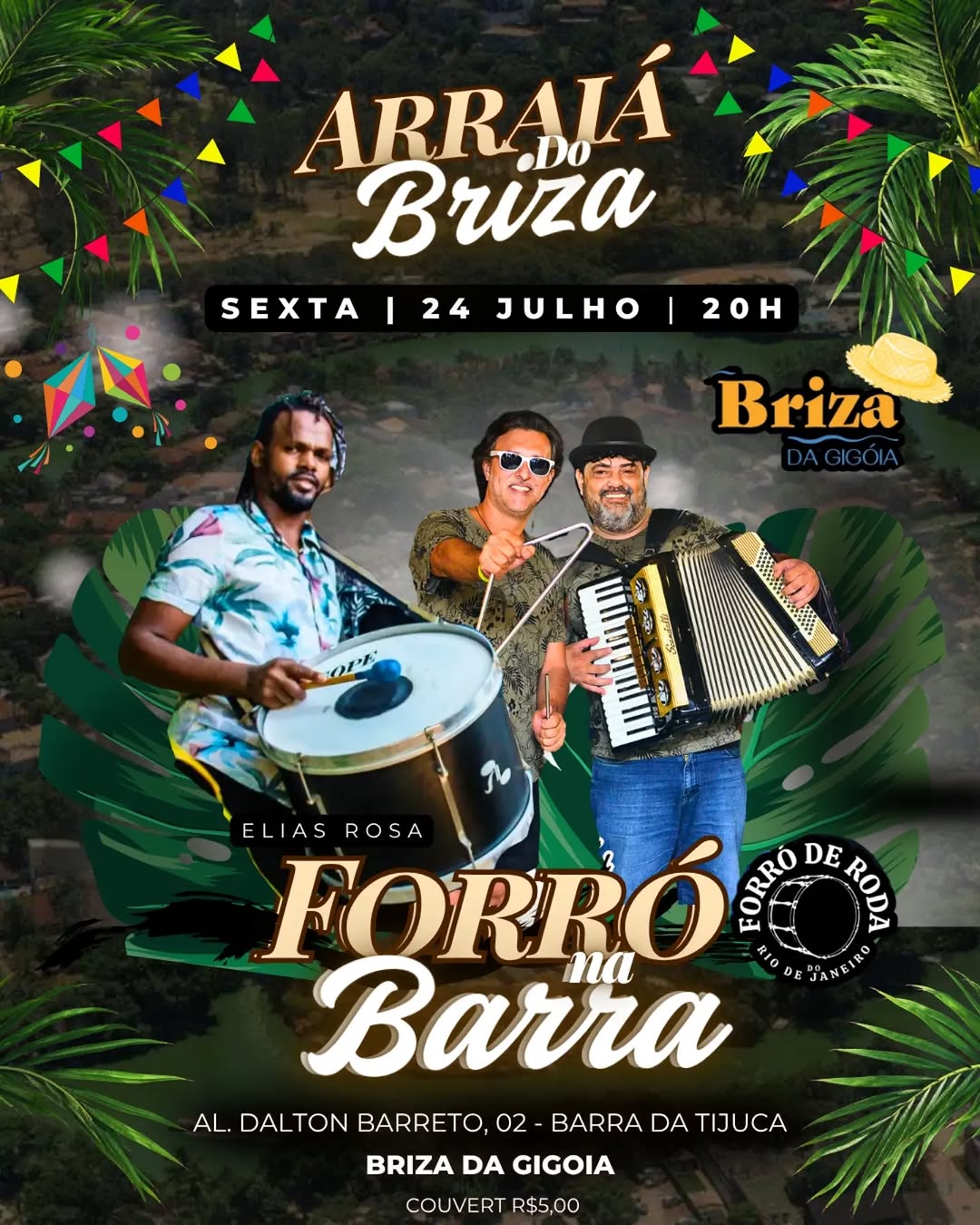 Flyer: Arraiá do Briza