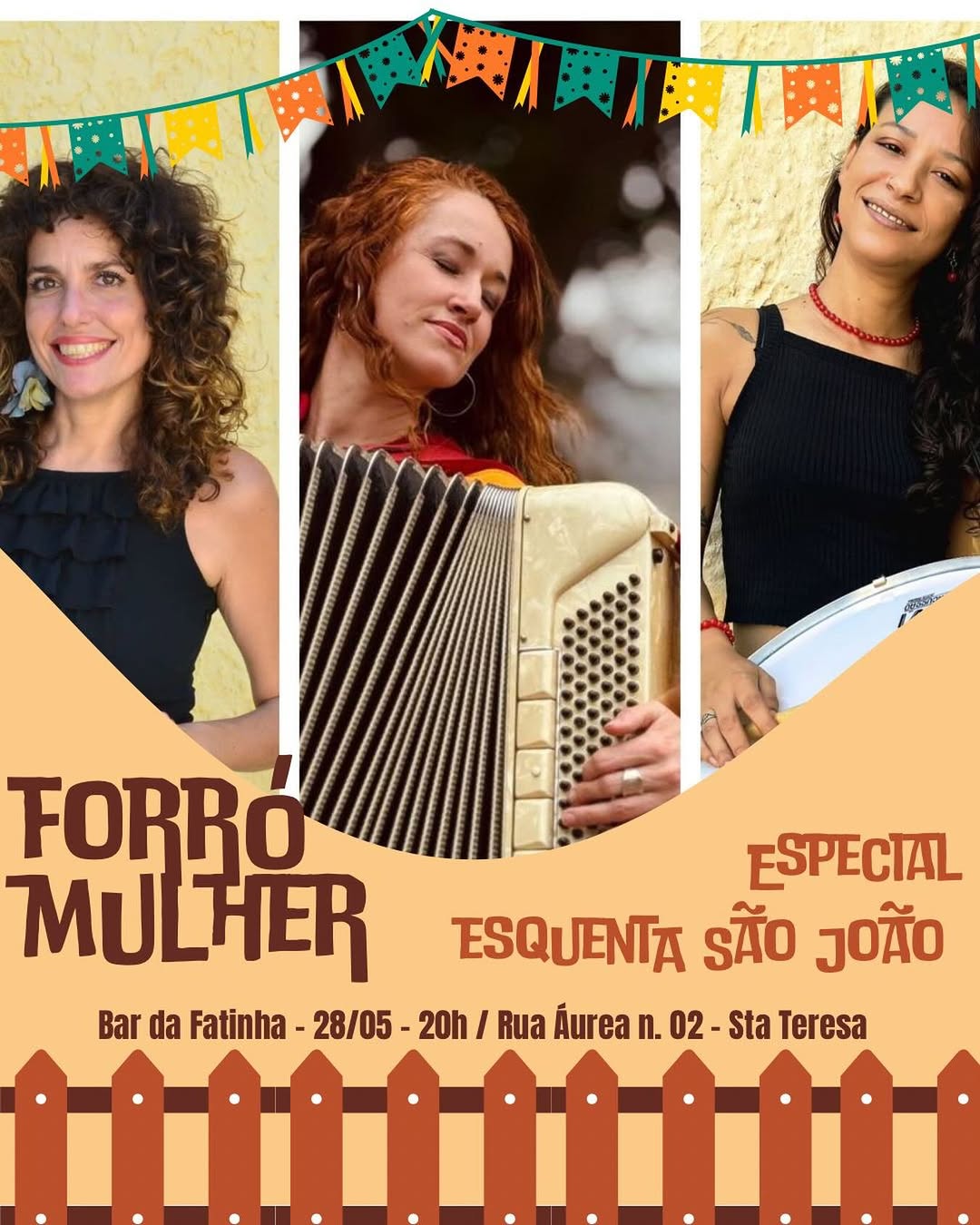 Flyer: Forró Mulher