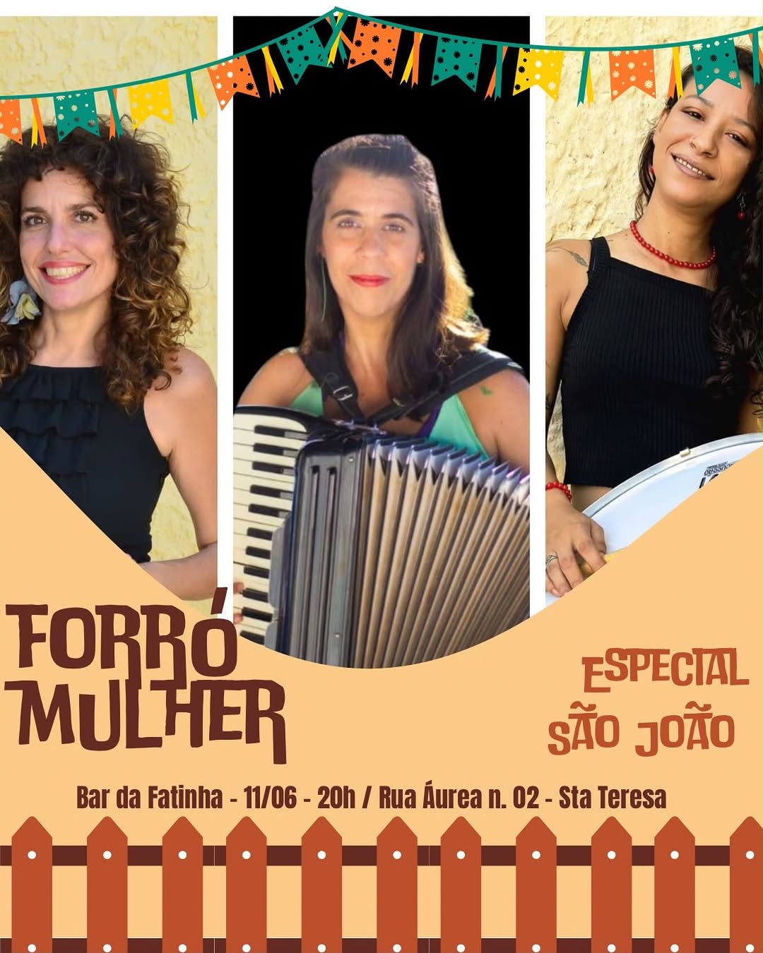Flyer: Forró Mulher