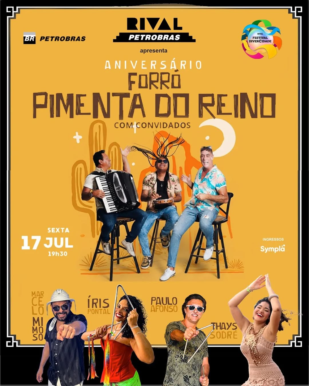 Flyer: Aniversário de 24 anos do Grupo Pimenta do Reino