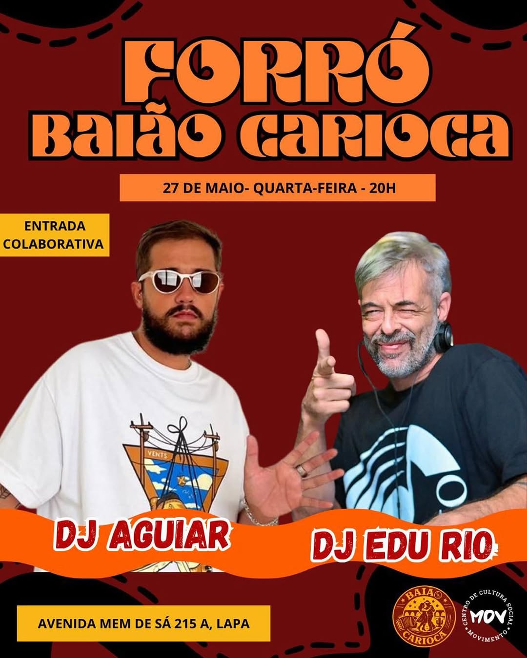 Flyer: Forró Baião Carioca
