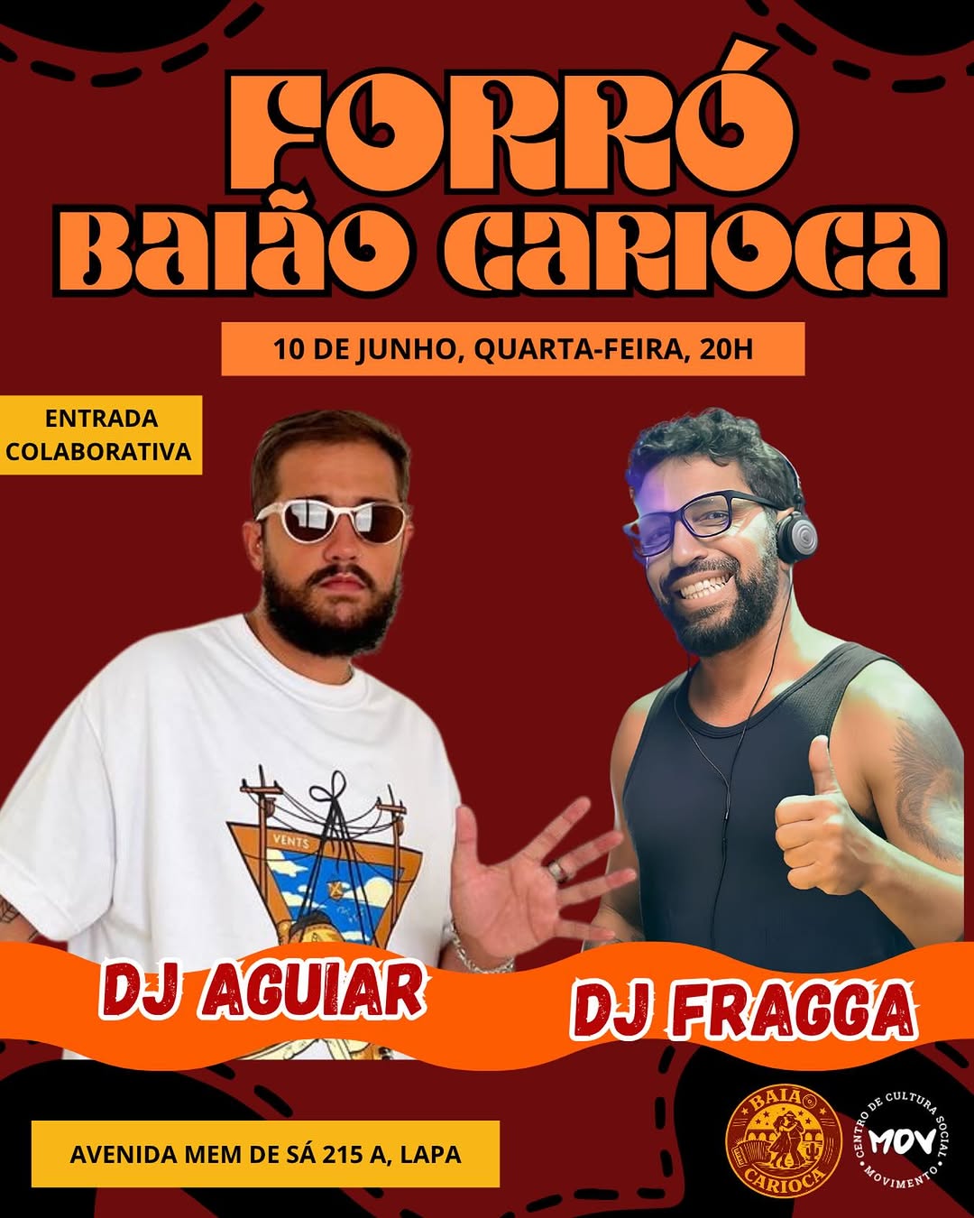 Flyer: Forró Baião Carioca