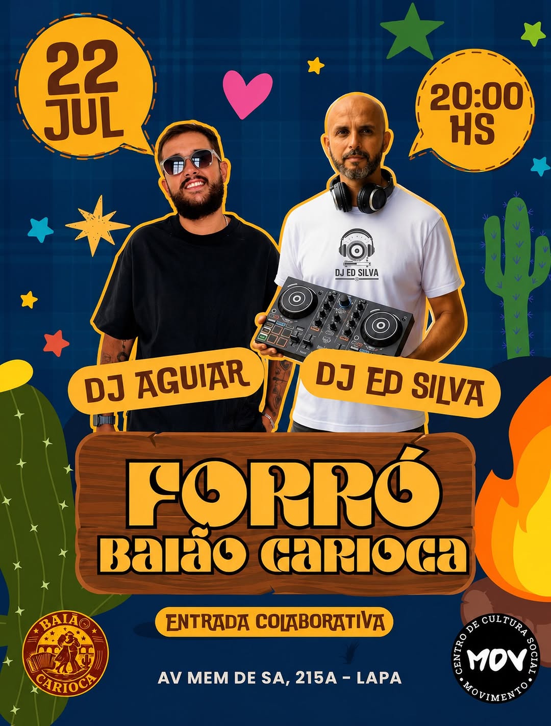 Flyer: Forró Baião Carioca