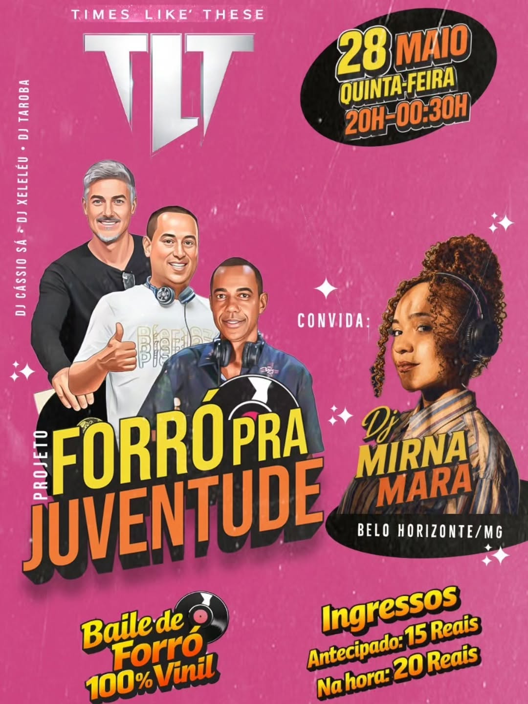 Flyer: Projeto Forró pra Juventude