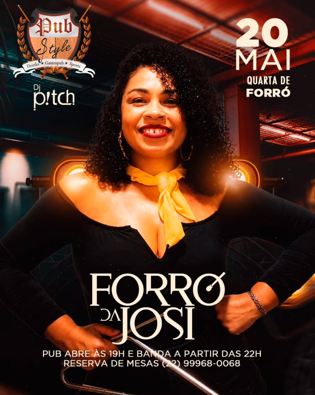 Flyer: Forró da Josi