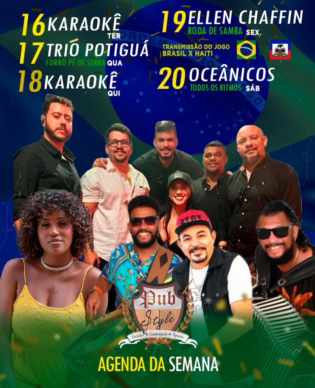 Flyer: Trio Potiguá no Pubstyle