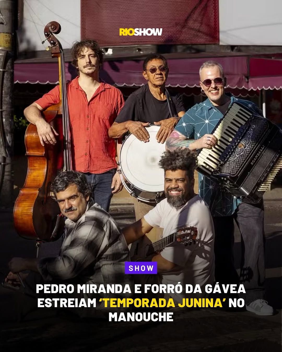 Flyer: Pedro Miranda e Forró da Gávea