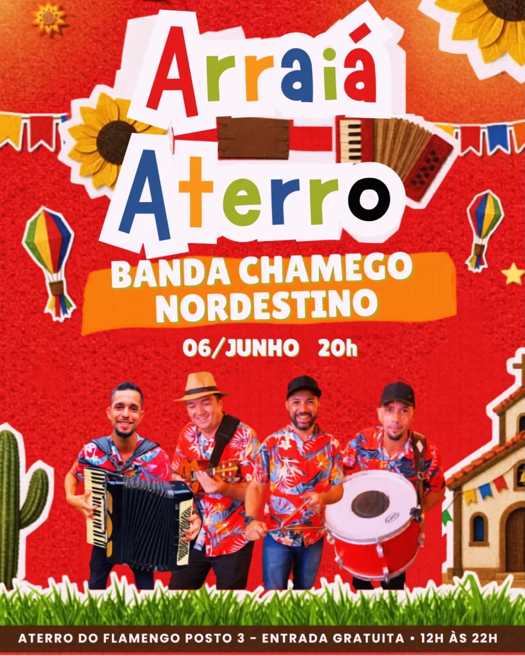 Flyer: Arraiá Aterro