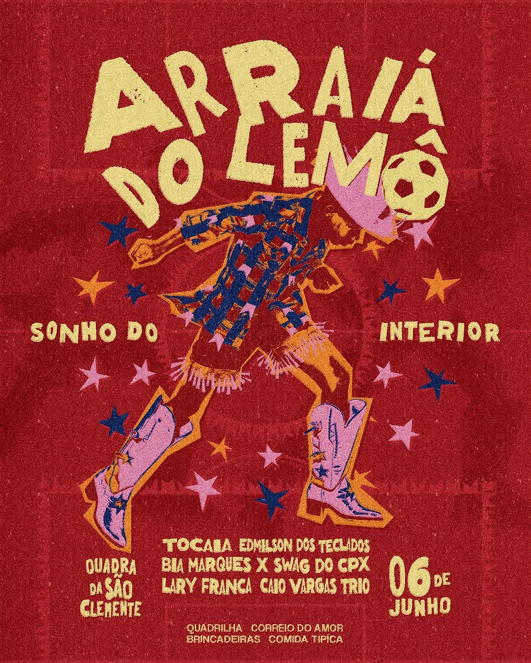 Flyer: Arraia do Lemô - Sonho do Inteiror