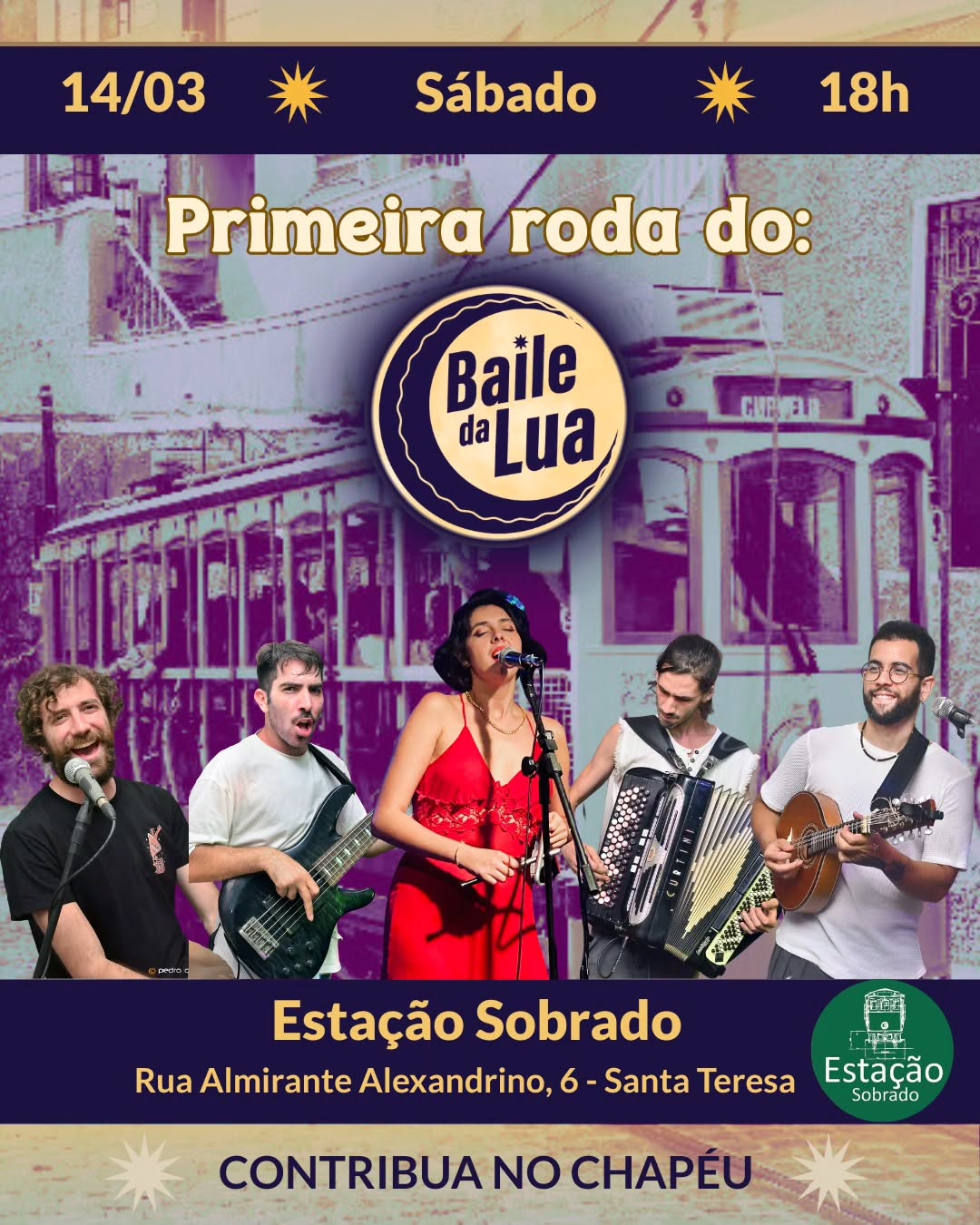 Flyer: Baile da Lua