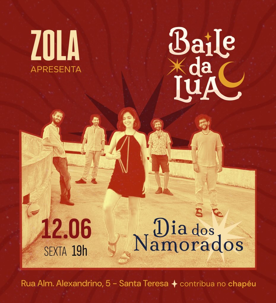 Flyer: Baile da Lua - Dia dos Namorados