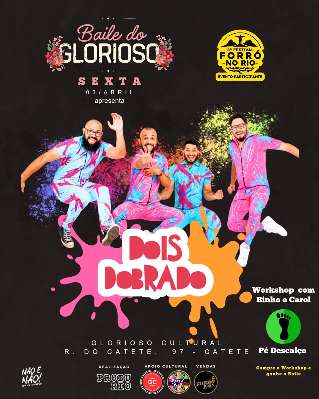 Flyer: Baile do Glorioso