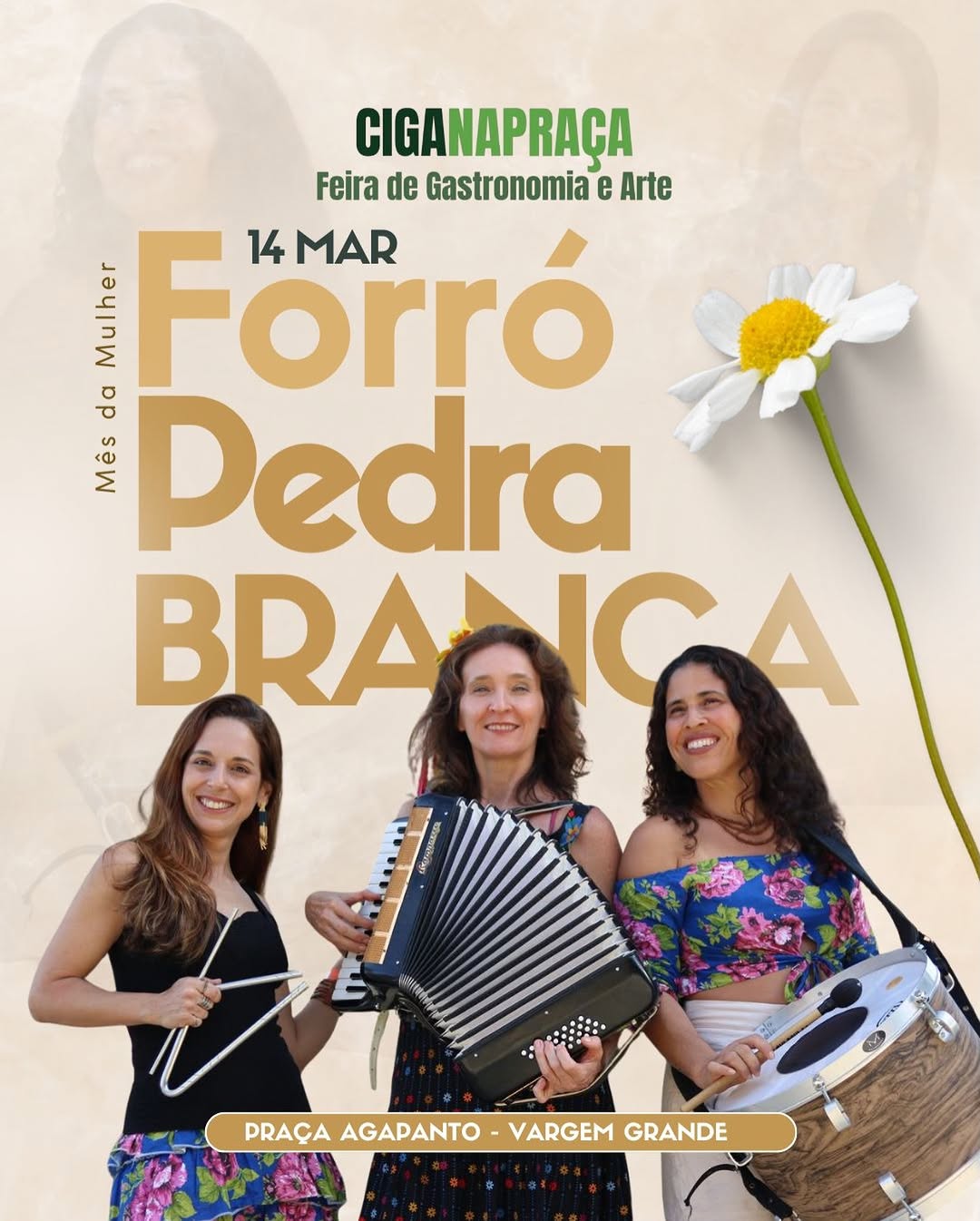 Flyer: Forró Pedra Branca