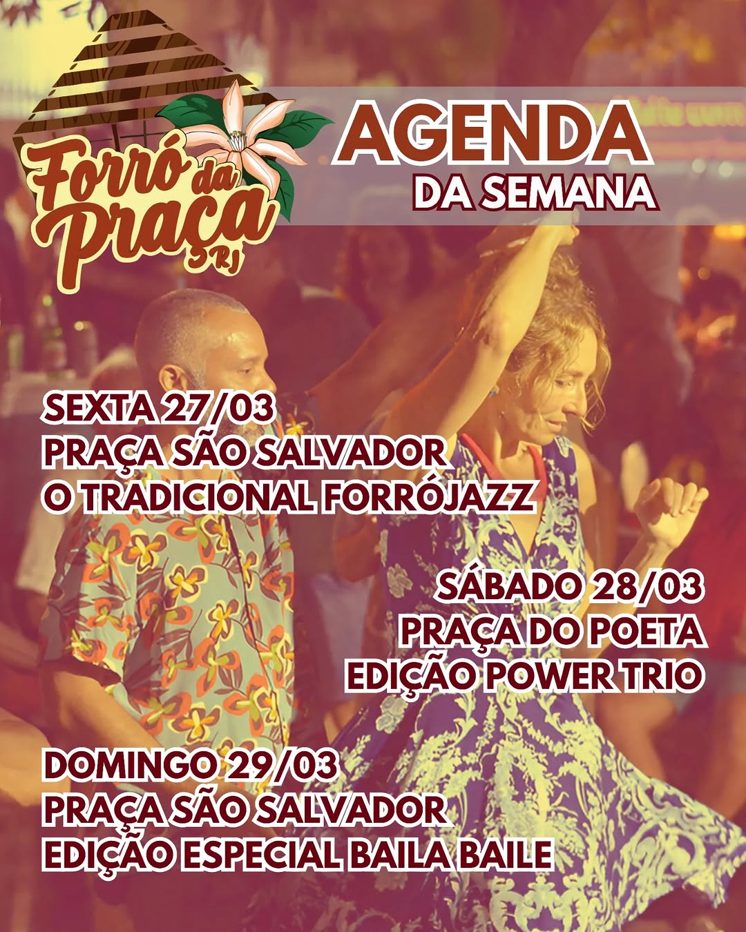 Flyer: Forró da Praça