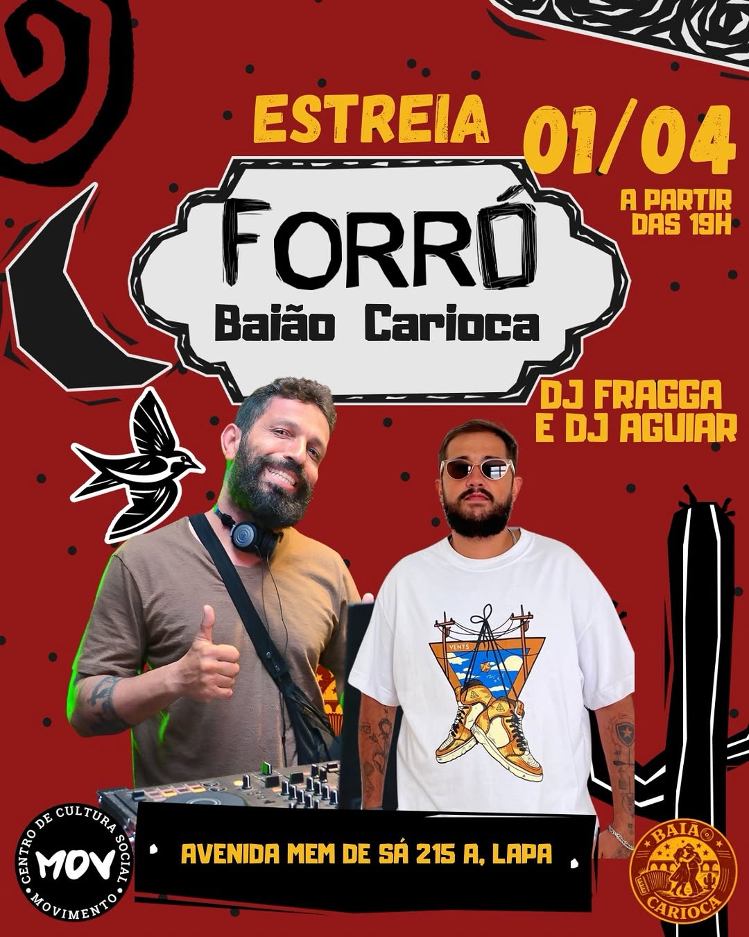Flyer: Forró Baião Carioca