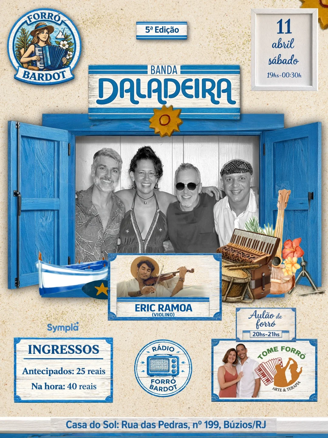 Flyer: Forró Bardot