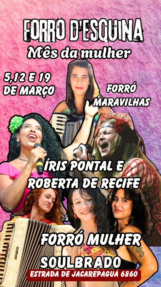 Flyer: Forró D'Esquina