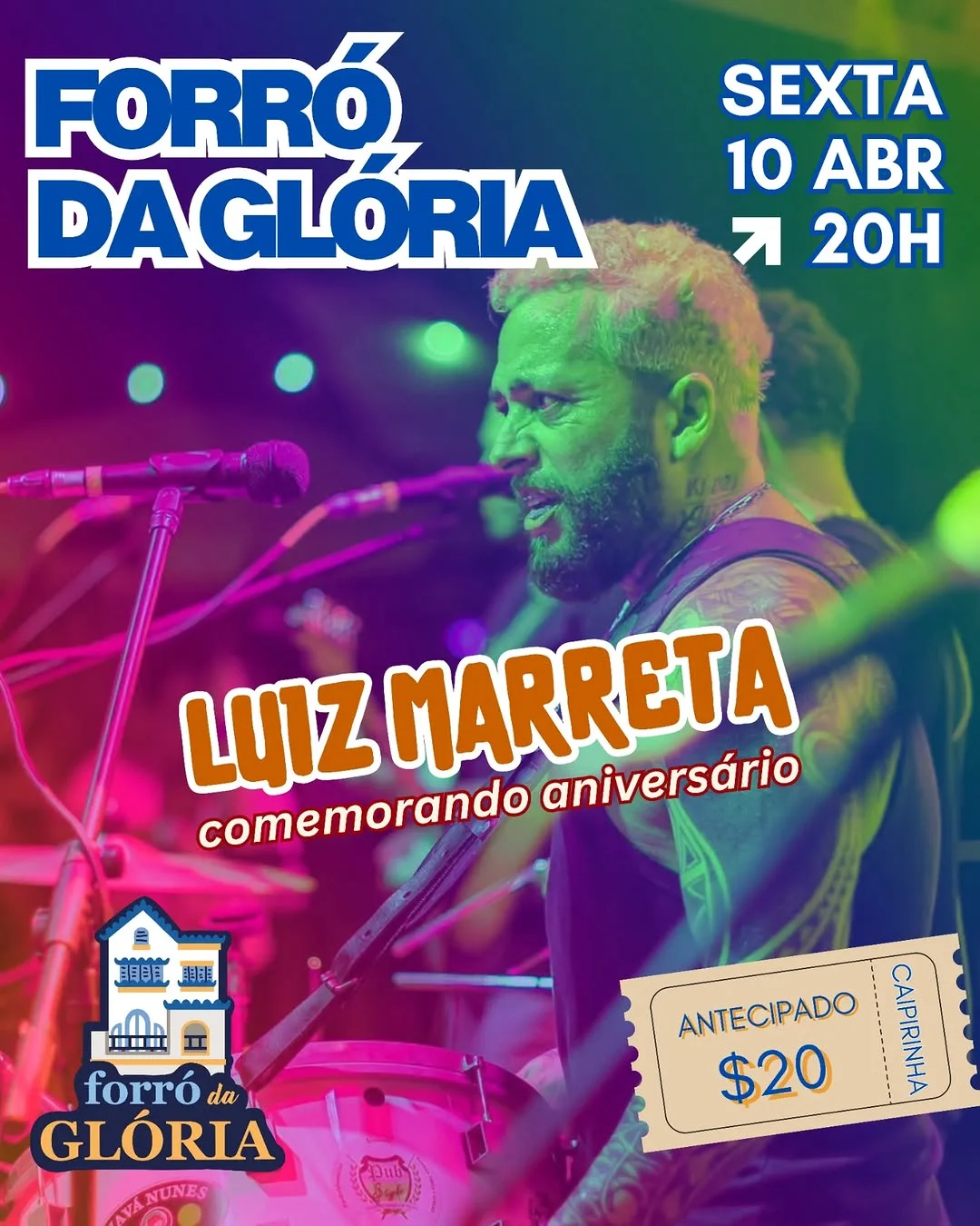 Flyer: Forró da Glória