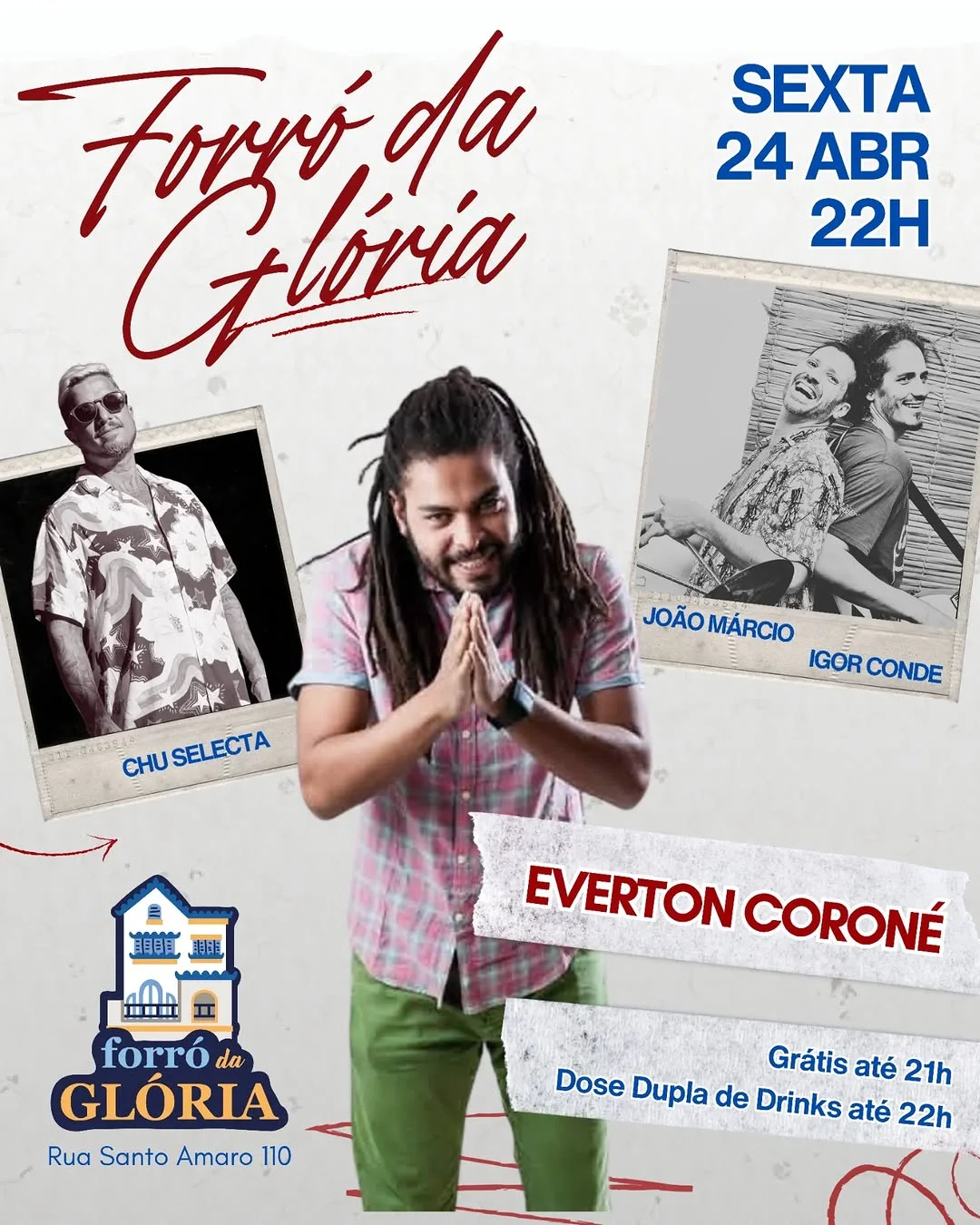 Flyer: Forró da Glória