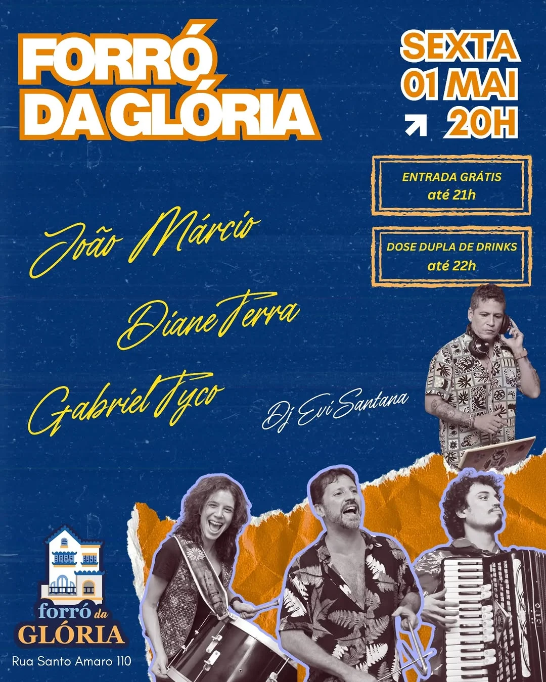 Flyer: Forró da Glória