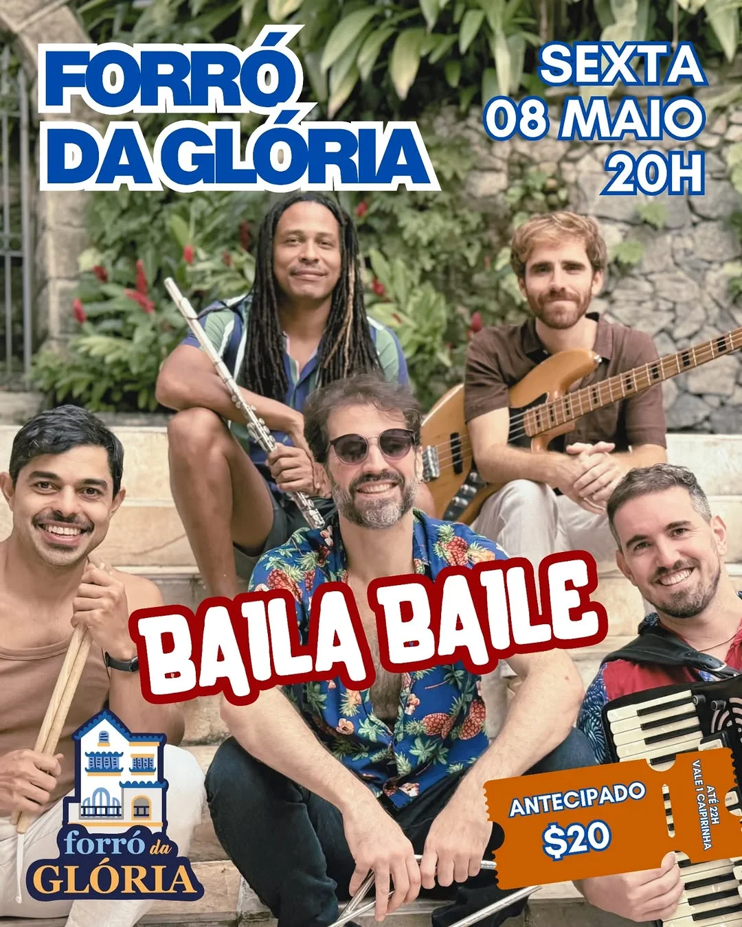 Flyer: Forró da Glória