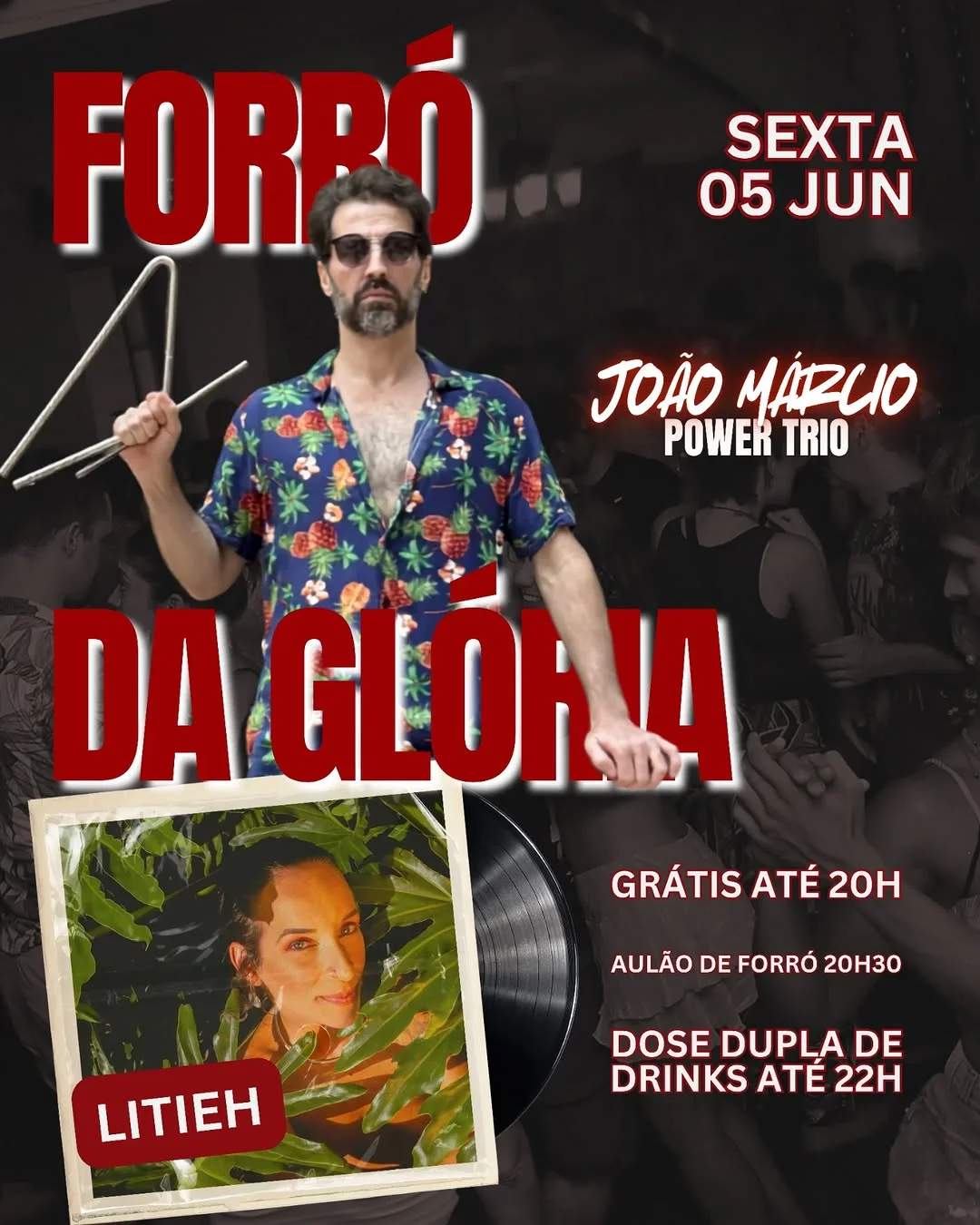 Flyer: Forró da Glória