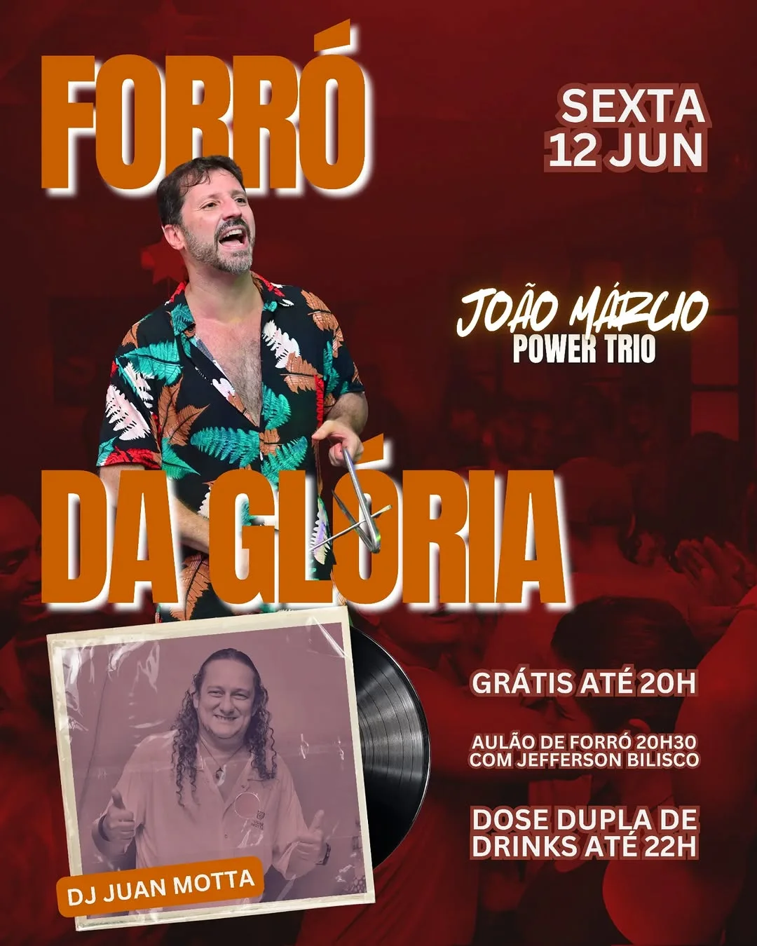 Flyer: Forró da Glória
