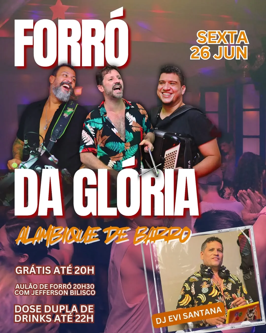 Flyer: Forró da Glória