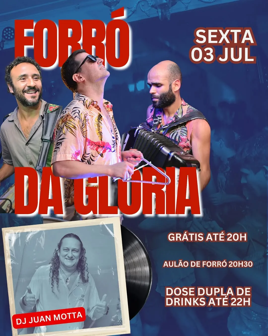 Flyer: Forró da Glória
