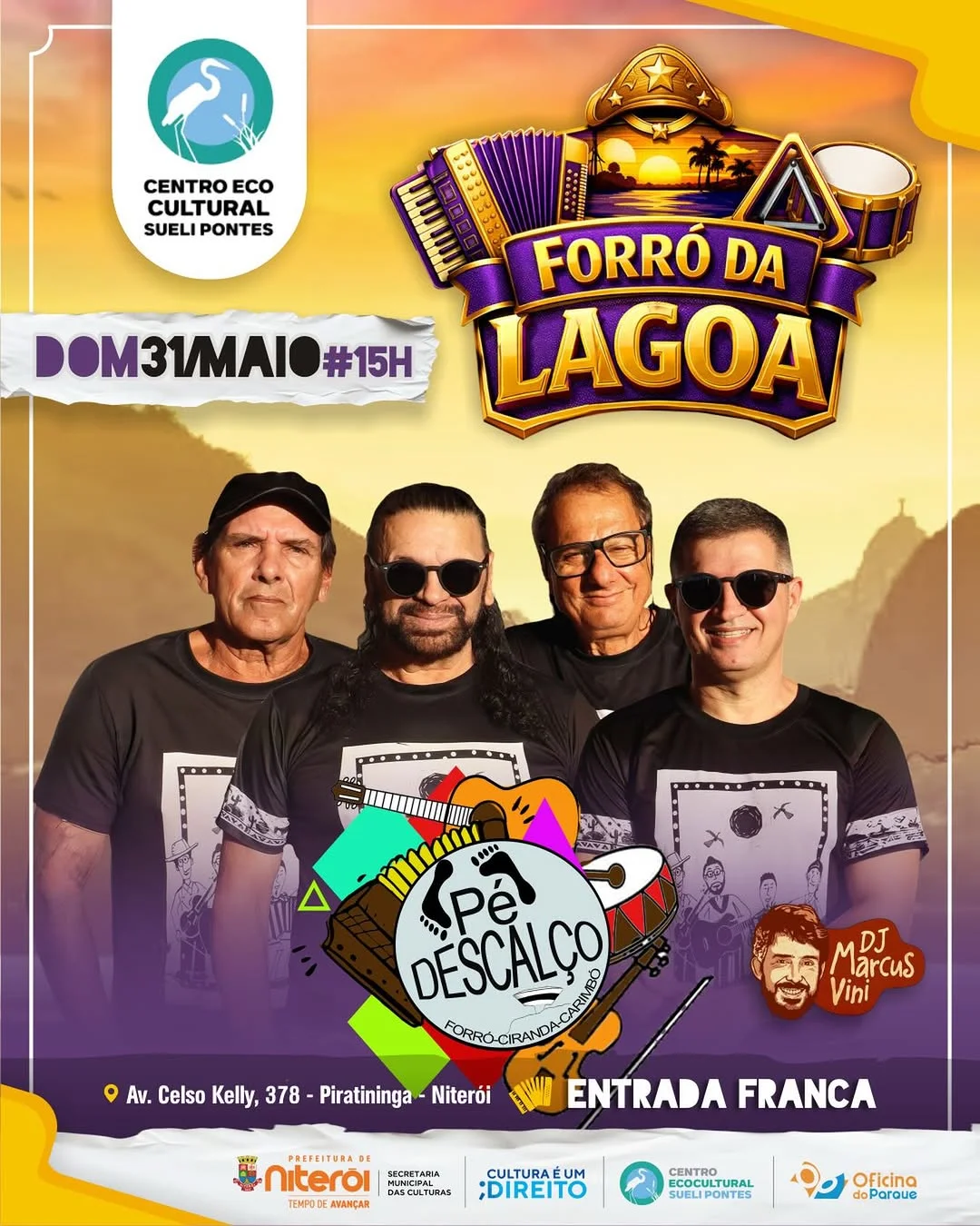 Flyer: Forró da Lagoa